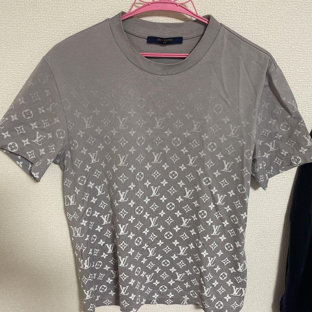 LOUIS VUITTON T-SHIRT MONOGRAM GRADIENT Size XS Gray | eBay LOUIS VUITTON T-SHIRT MONOGRAM GRADIENT Size XS Gray | eBay