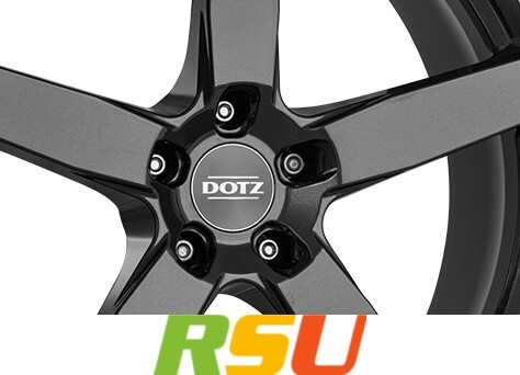 Dotz MarinaBay gunmetal/polished lip 8.5x18" ET45 LK5 108 ML 70.1 Alufelgen 1... - Bild 3 von 3
