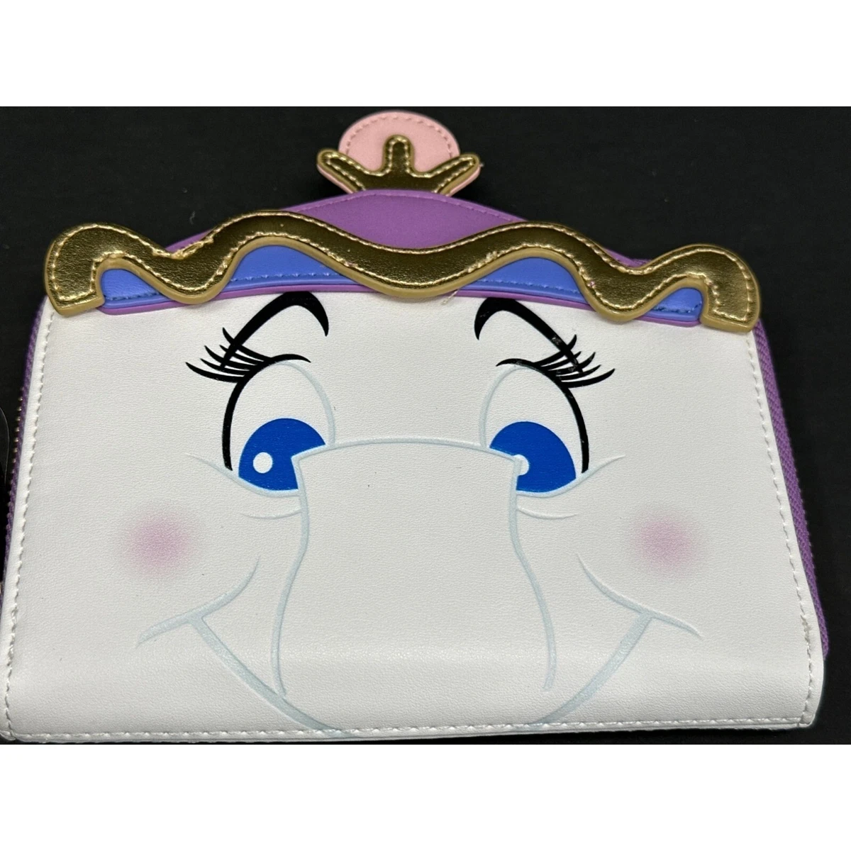 Loungefly Disney Beauty The Beast Mrs. Potts and Chip Cosplay Character Wallet