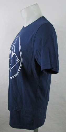Houston Astros MLB Men's Majestic Blue Distress T-Shirt - Picture 3 of 6