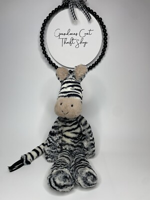 Jellycat Zebra Long Floppy Legs Merryday 17 