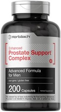 Enhanced Prostate Supplement for Men  200 Capsules  Prostate Herbal Complex...
