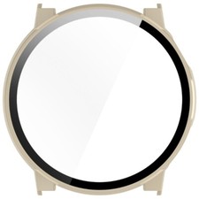 Watch Screen Protector Shell Case with Tempered Glass Film Protective Cover