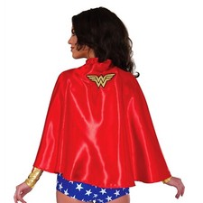 Wonder Woman Symbol Cape Red