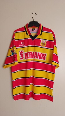 Vintage 90s Atletico Morelia Monarcas Mexico Liga MX Soccer Jersey