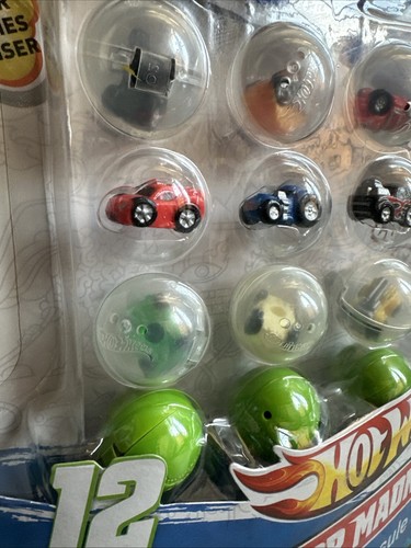 2011 Squinkies Hot Wheels Motor Madness 12 Cars Series 1 New Old Stock Blip Toys - Picture 6 of 13