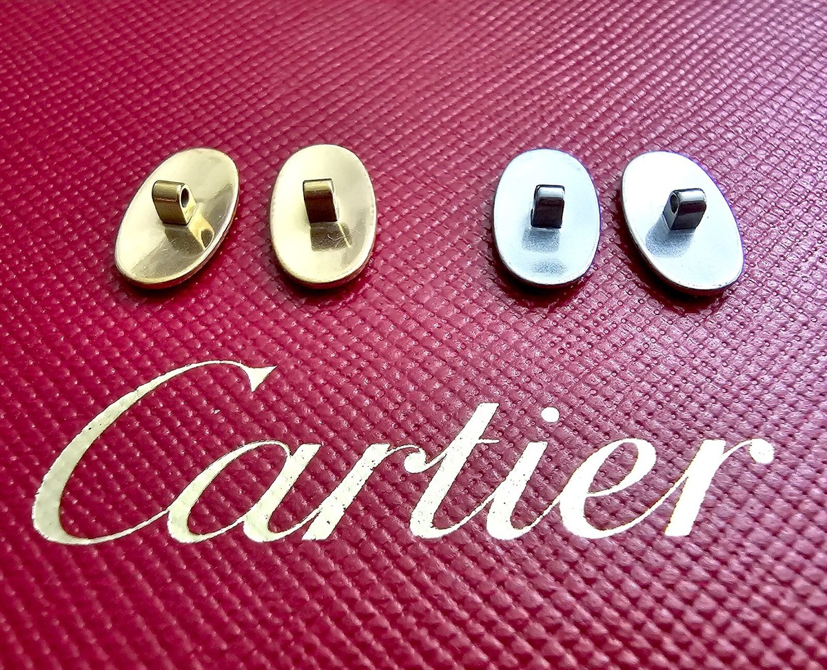 NEW! Cartier Glasses Nose Pads Replacement - Gold/Silver + Free