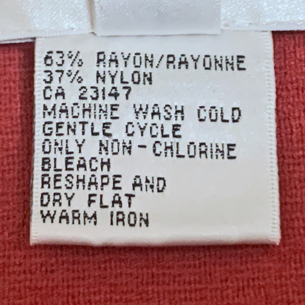 Talbots, Rust Pullover Lightweight Sleeveless Swe… - image 3