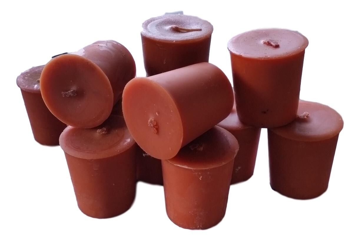 Scented Votive Candles Bulk Holiday Cinnamon Clove 24 Pack