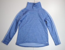 XERSION - GIRL'S BLUE FLEECE LINED ATHLETIC SWEATSHIRT - SIZE L 14
