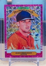 2019 Panini Donruss Optic Alex Bregman Diamond Kings Pink Velocity Prizm 150/199