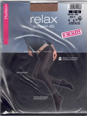 Hudson ''Relax Softskin 40'' Strumpfhose B-Quality in sun-col. Gr. 38-40