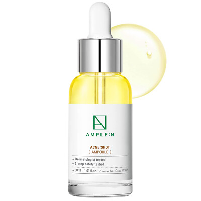 AMPLE:N Acne Shot Ampoule 30ml, For Acne Skin, Korean Cosmetics, Kbeauty, sample