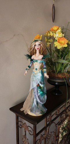 Art Doll in Fashion dress unique home Sculpture interior design Boudoir 20" - Picture 7 of 12