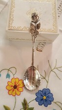 1 L&Ouml;FFEL ZUCKERL&Ouml;FFEL - Christoph Widmann - CW 835 Silber gepunzt - Motiv Rose