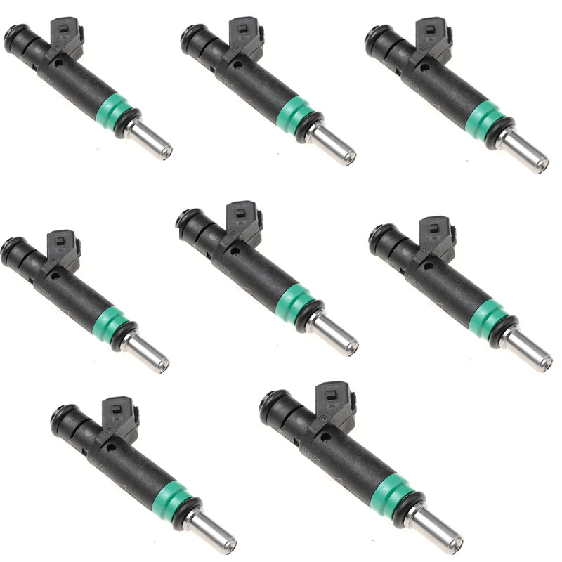 8Pcs 4-Hole Upgrade Fuel Injectors for BMW 750Li 4.8L V8 2006-2008 ...