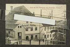 Chemnitz Restaurant zum Kellerhaus am Schloßteich  / AK 64