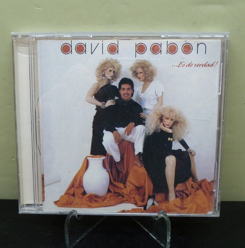 David Pabon ...Es De Verdad! 1989 Salsa CD TH-Rodven Records Repl Case Preowned