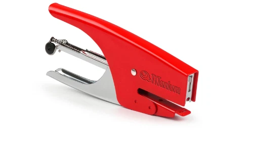 cucitrice spillatrice a pinza Titanium passo 6 e punti metallici Leone - Immagine 2 di 4