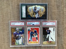 1998 Crown Royale Football Card #90 Joe Jurevicius SGC 10 + 3 Giants PSA Rookies