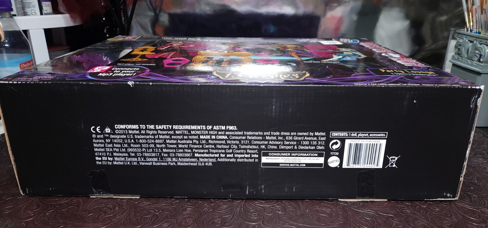 Monster High 13 Wishes Party Lounge Spectra Vondergeist Playset & Doll NIB 2013
