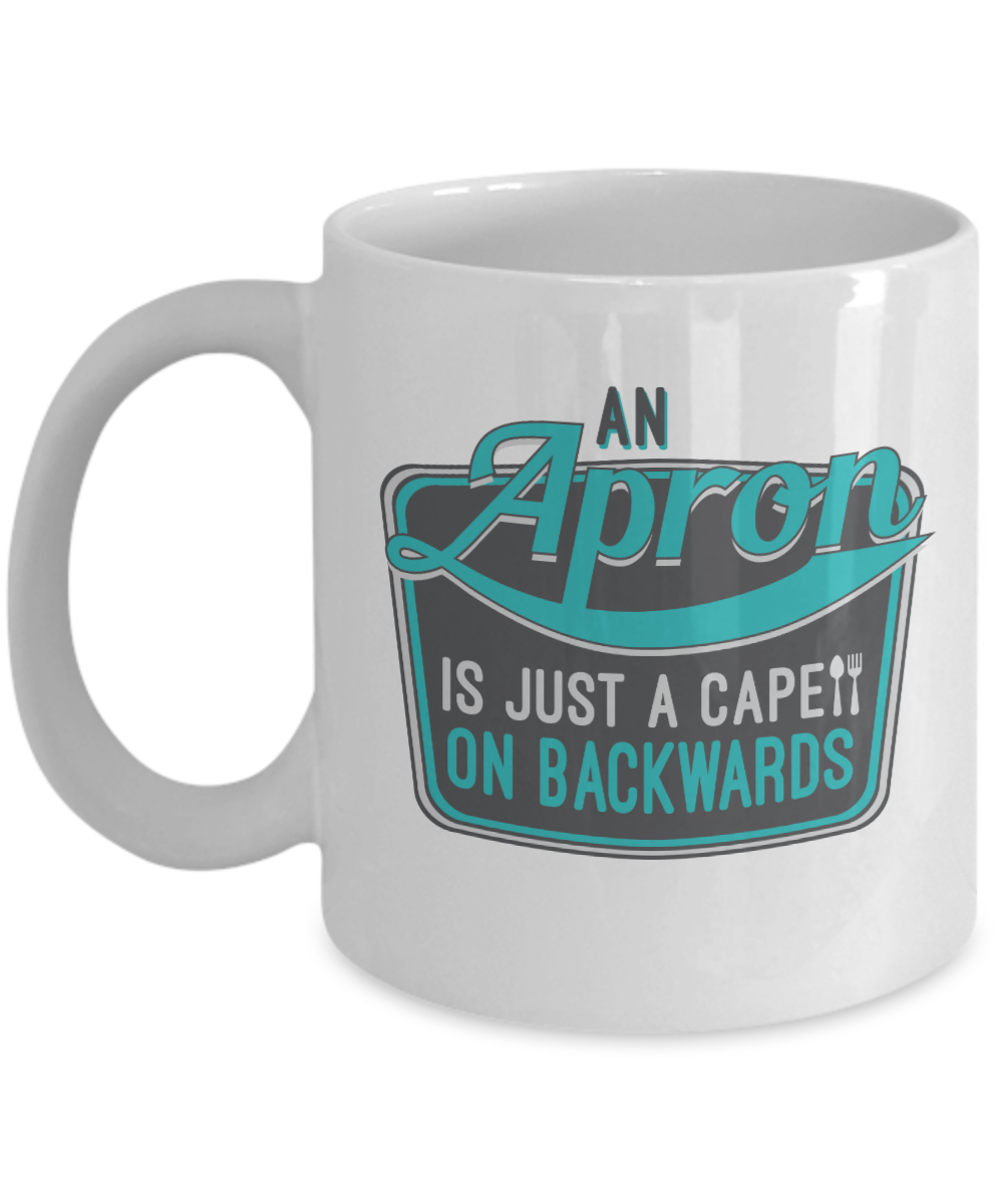 Superhero Cooking Coffee & Tea Mug Cup for Best Chef Dad