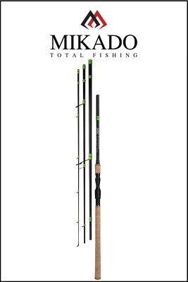 Mikado NSC Travel Spin 4 Piece Fishing rod MH 240cm 10-40g CW Lightweight