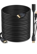 HDMI Cable 4K (100 Feet) GearIT - High Speed HDMI In-Wall CL3 Rated, Signal----