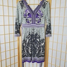 ECI Paisley Print Boho Dress