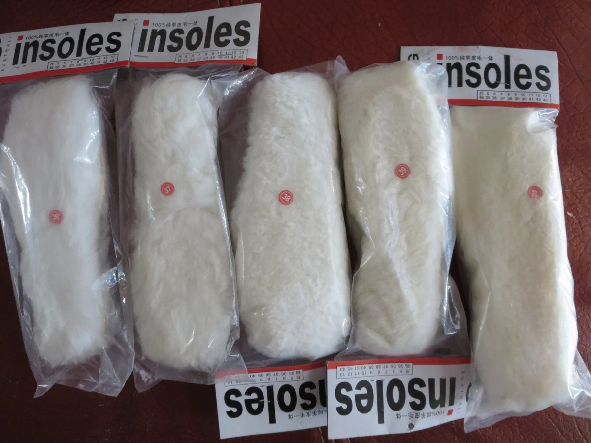 Real Sheepskin Insoles Replacement UGG Boots Shoes Rain boots Size