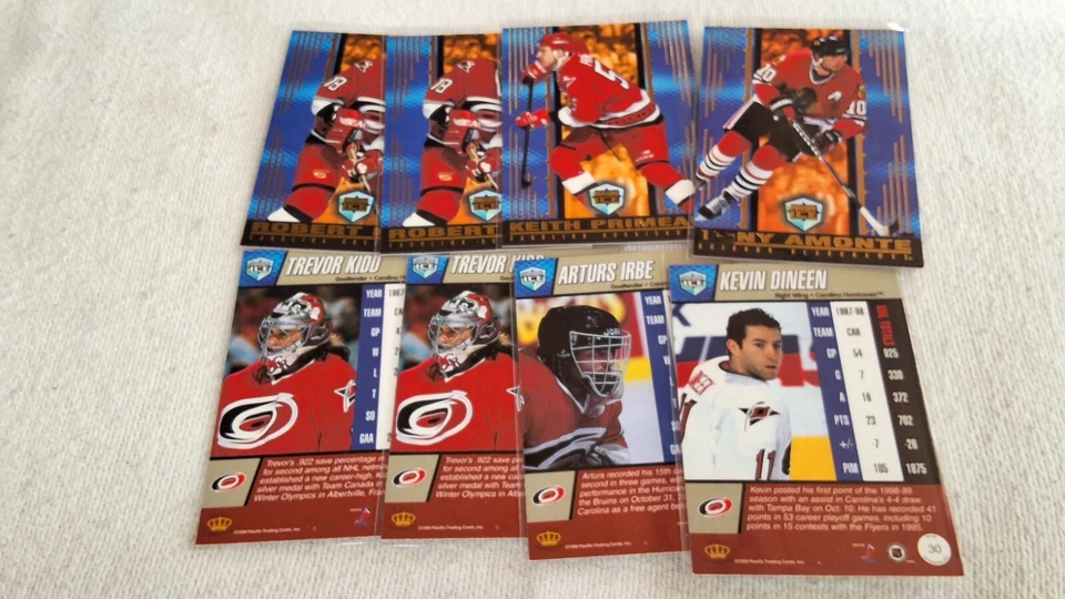1998-99 Pacific Dynagon Ice 1-99 Hockey  Pick cards that you want/need. - Image 4 of 4