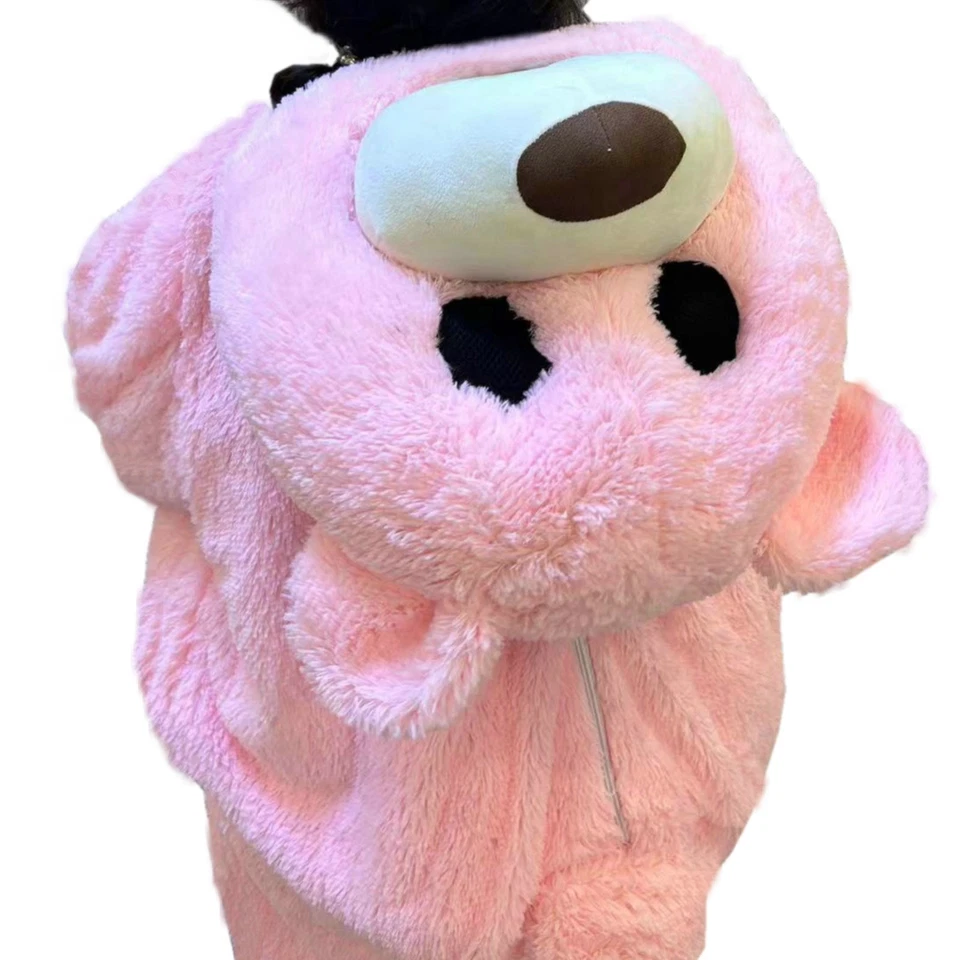 Dress Up Dancing Bear Mascot Costume Plush Teddy Bear Role Playing Halloween - Image 4 of 4