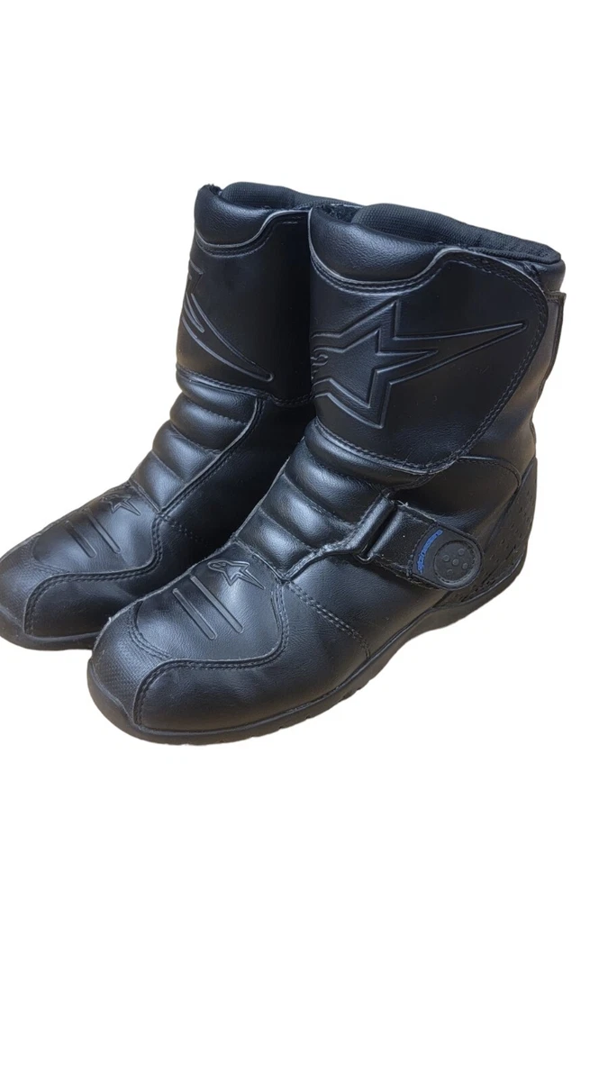 Alpinestars Gunner Waterproof Riding Boots Black men s size 7.5 EUC