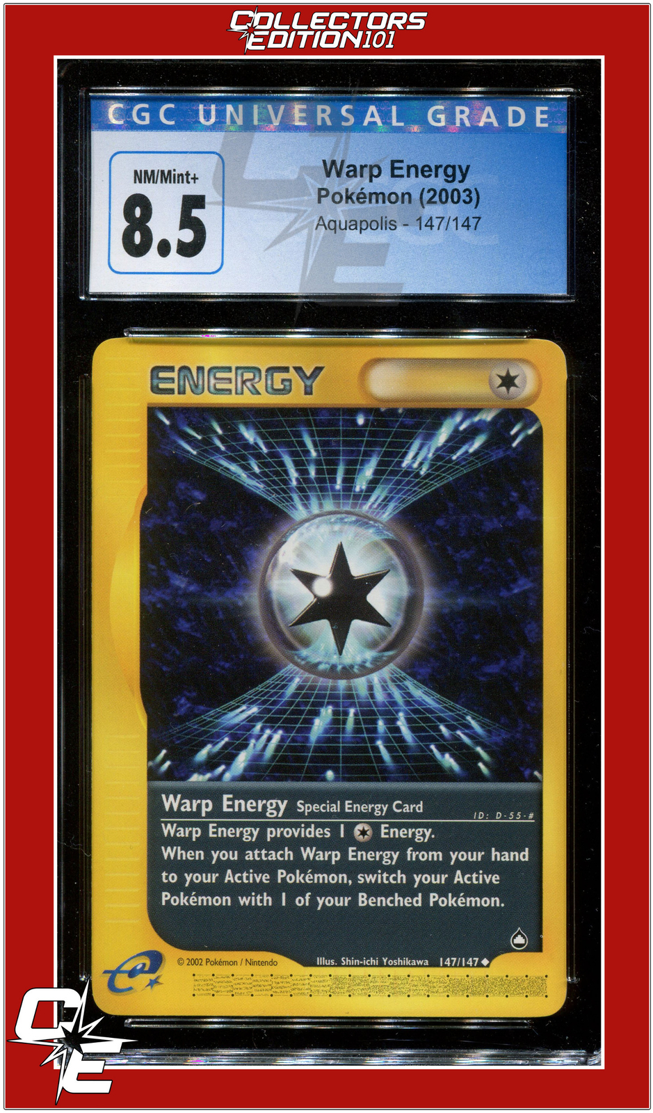 Aquapolis 147 Warp Energy CGC 8.5