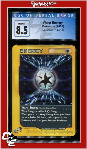 Warp Energy graded CGC 8.5 for sale on eBay