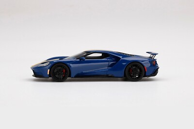 Ford GT Sunoco blau mit gelben Streifen True Scale Miniatures TSM430524 1/43