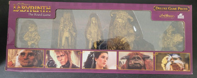 Jim Henson LABYRINTH DELUXE GAME PIECES RIVERHORSE 5 PIECE SET! NEW IN BOX! MIB