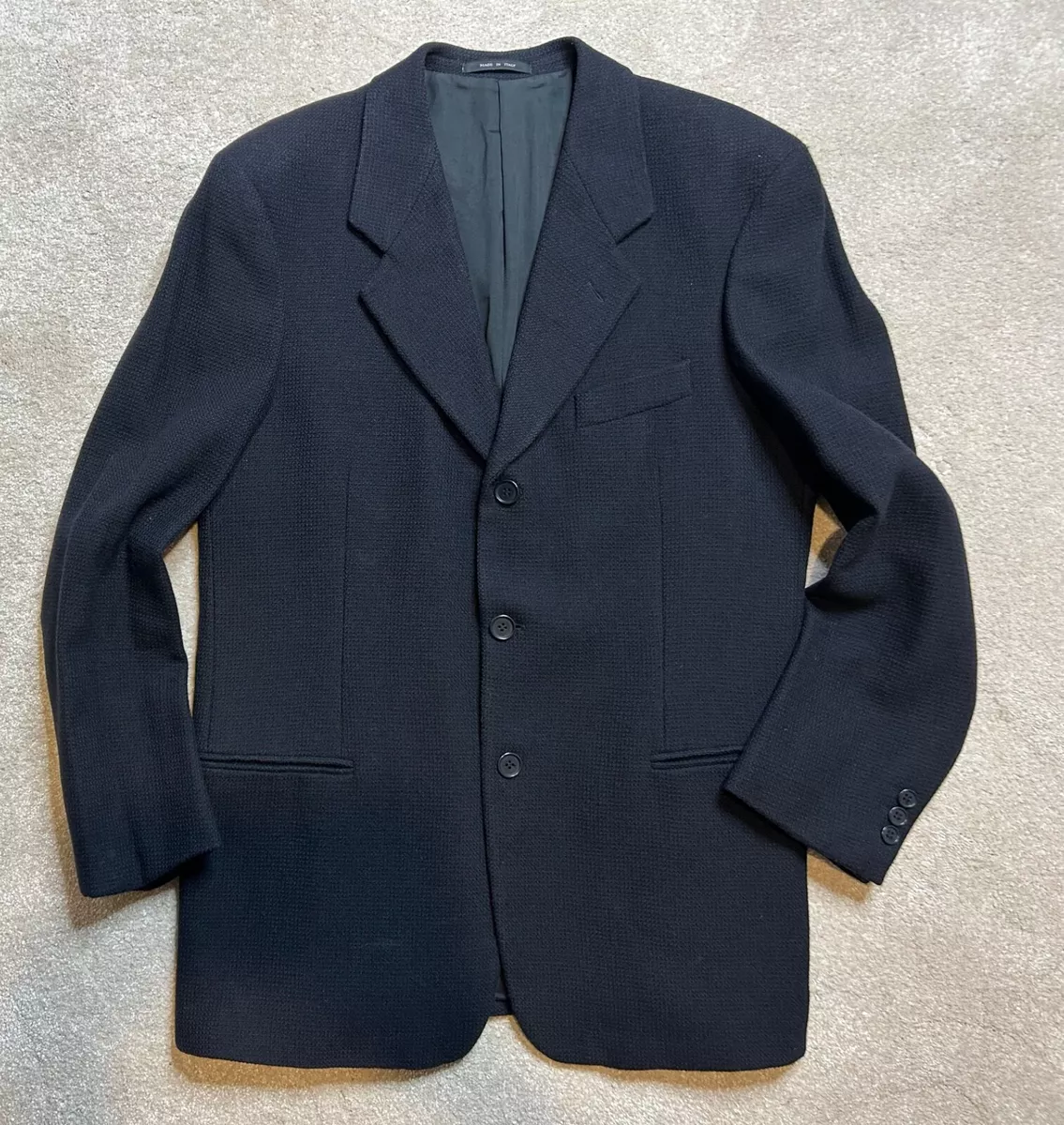 Armani black cheap blazer