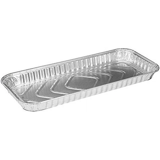 D&W Fine Pack 6092, 11.5 x 4x1-Inch Aluminum Foil Baking Sheet Pans (100)