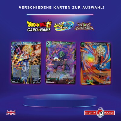 Dragon Ball Super Card Game Unison Vicious Rejuvenation B12 BT12 Single Cards