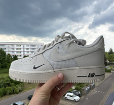 Nike Air Force 1 Low Herren Sneaker Leder Wei...