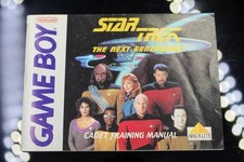 NO GAME- Authentic Manual ONLY GAMEBOY NINTENDO Star Trek the Next Generation