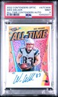 2022 CONTENDERS OPTIC ALL-TIME CONTENDERS AUTOS WES WELKER 13/50 PSA 9 AUTO