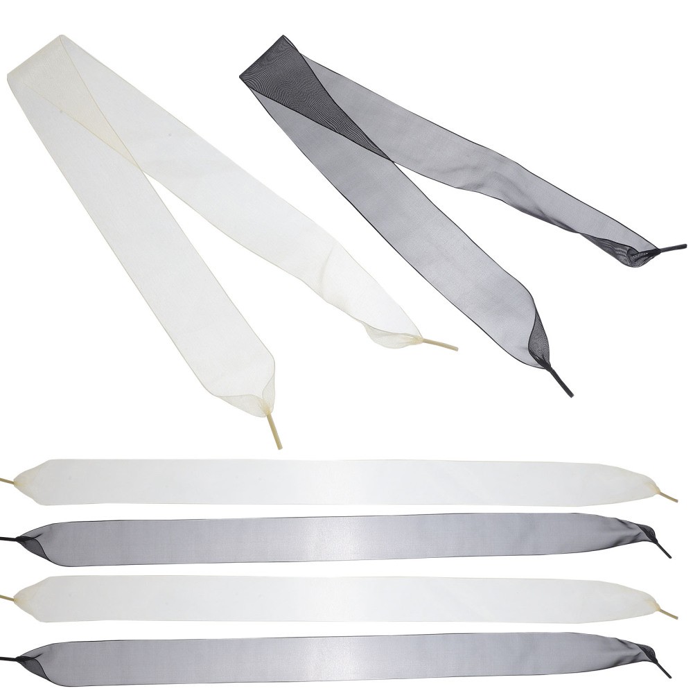 APL 6 Pezzi Lacci per Scarpe Larghi Piatti Bambino Moda Nastro Charms per Sneakers