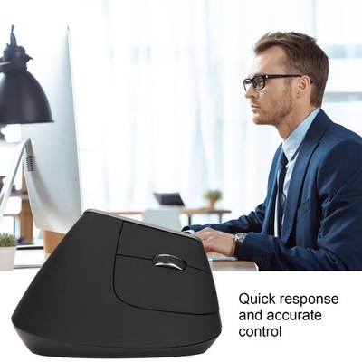 Vertical Mouse 2.4G 6 Keys Ergonomic Design Adjustable DPI Stable Signal USB SET