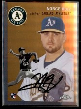 2023 Topps Chrome Platinum Anniversary (RC) Norge Ruiz Oakland Athletics #101