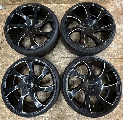 JDM Rare AME Shallen 208.5J +38 9.5J +35 PCD114.3 5-hole 5H Fits: Alph No Tires
