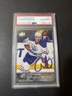 CONNOR MCDAVID SIGNED 2015 UPPER DECK YOUNG GUNS ROOKIE CARD AUTO #201 PSA/DNA