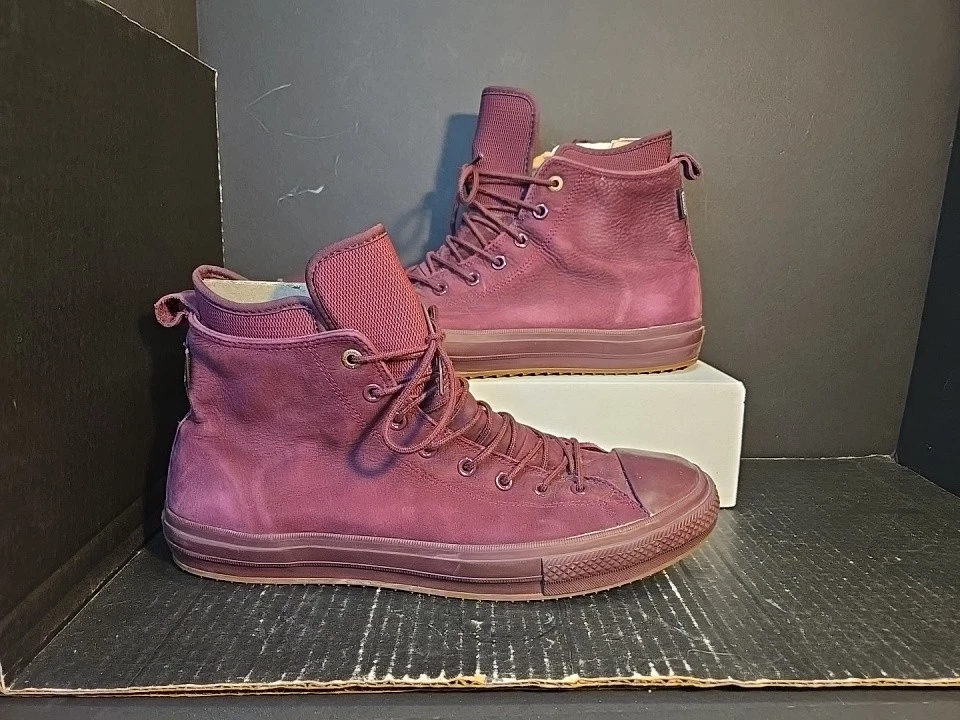 Converse Chuck Taylor Waterproof Nubuck Boot Dark Sangria Men\'s 9 Women 11 Buy Converse Chuck Taylor All Star Waterproof Hi  main image 3