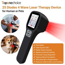 Handheld Cold Laser Therapy for People Pets Pain Relief 650 808 905 980nm
